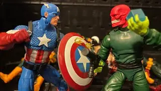 My review on marvel legends Captain￼ America 20th anniversary￼ 🇺🇸