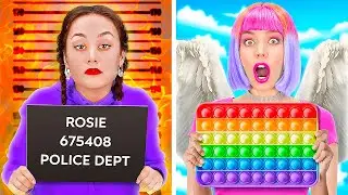 GUTE VS SCHLECHTE SCHUL-HACKS || Lustige Schul-Tricks, die deinen Tag retten auf 123 GO! GOLD