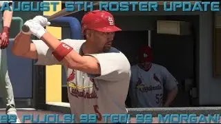 AUGUST 5TH ROSTER UPDATE! NEW CAPTAIN STORE REWARDS! 99 PUJOLS!  MLB THE SHOW 16 DIAMOND DYNASTY
