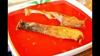 Hungarian fish soup (halaszle)