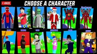 NEW ALL SKIN CHARACTER UNLOCK 😁😱 IN DUDE THRFT WARS.EXE #9