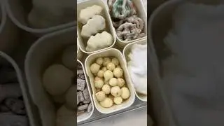 Whit Christmas Snack Box☃️ #christmas #snackbox #candy #satisfying #asmr #viral #short #fyp #restock