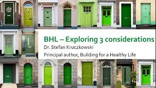 Building for a Healthy Life 2 - Case Studies and Applications - 2022 Summer Learning Programme