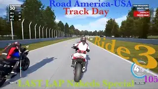 Ride3: PS4 Road America-USA - Track Day - LAST LAP Nackeds Special Naked Bikes 300-780PP