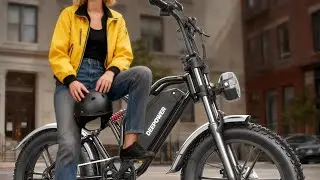 120 MILE RANGE?! 🤯 1500W Fat Tire Electric Dirt Bike Review 🏍️💨