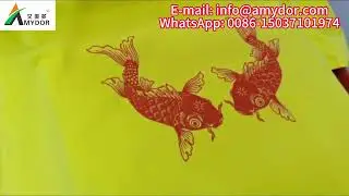 Digital silk screen maker (from computer to screen)