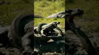 The Most Brutal Python vs Komodo Battle Ever! 🐉