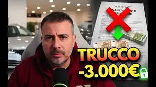 ll trucco LEGALE per pagare l'auto 3 000€ in meno