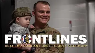 324th Military Police Company Soldiers honored during call to duty ceremony