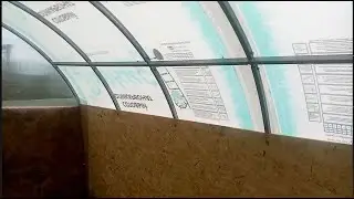 Крольчатник из теплицы