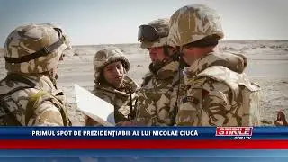 Primul spot de prezidențiabil al lui Nicolae Ciucă
