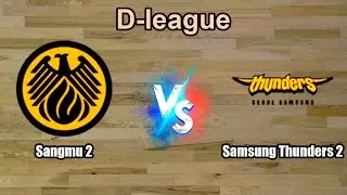 Sangmu 2 vs Samsung Thunders 2 Live Score South Korea D-league