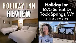 Rock Springs, Wyoming Holiday Inn Hotel Review | 24 Hr Pool & Gym | Room Service | Balcony Room | WY