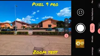 Google Pixel 9 pro zoom test | From 0,5X to 30X &bull; 50Mpx | Zoom test