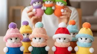 DIY Doll ✨☺️ How to Make Adorable Baby Dolls Using Elastic Hair Bands