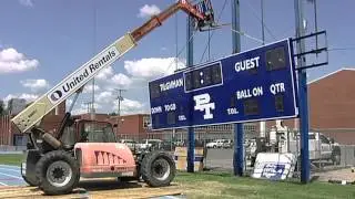Varsity Outdoor Scoreboard Installation