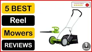 ✅  Best Reel Mower For Large Lawns In 2023 ✨ Top 5 Tested & Buying Guide