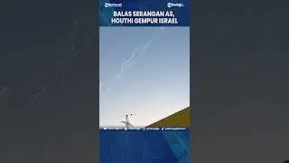 RUDAL HOUTHI BERAKSI BOMBARDIR ISRAEL USAI MILITER AS HUJANI SERANGAN PELABUHAN RAS ISSA YAMAN #Shor