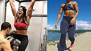 Female Fitness motivation -  HEBA ALI     EXPLOSIVE   Female Fitness motivation 2018