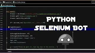 Python Selenium Bot Test | Automate Job Applications