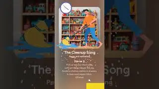 The Cleanup Song/ Song Lyrics/ Child Song#improveenglishlisteningskills #improveenglishlistening
