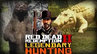 Tracking the Myth Legendary Animal: Hunting the [Legendary Bullgator & Legendary Bear ] | RDR2