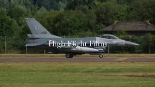Dutch F-16 Fighting Falcons -  RIAT 2017 Departures