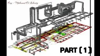 رسم الدكـت Double Line Duct & Fitting Drawing