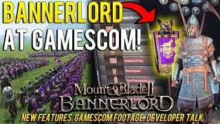 Mount & Blade 2: Bannerlord at GAMESCOM 2022 | NEW Banner SYSTEM, Developer Interview & MORE!