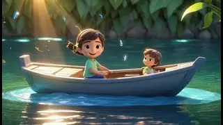 The Shy River Boat Is Drifting Along 🚤 | Nursery Rhymes for Kids & Baby Songs