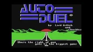 Commodore 64: Autoduel game ending by Origin Systems