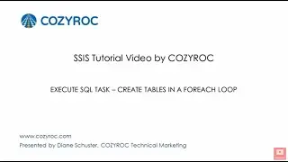 Execute SQL task  - SSIS tutorial For Beginners by COZYROC