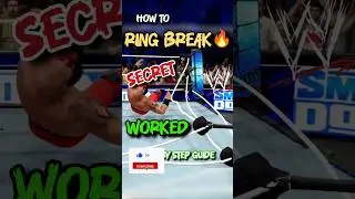 How to Break the Ring in WWE 2K23 | Secret Superplex Trick!