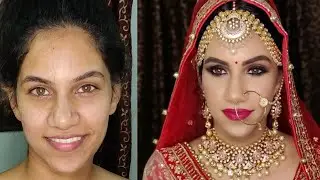 LOCKDOWN  BRIDAL MAKEUP / REAL BRIDE #LOCKDOWNBRIDE #DELHIMAKEUPARTIST #INDIANMUA #JAIPURMUA
