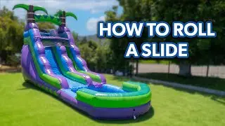 How To Roll And Deflate A Waterslide | HeroKiddo