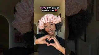 Day 13 of 14 Days of Crochet Love: a Pink Chelly Hat 💗 #crochetting
