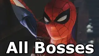 Spider-Man PS4 - All Bosses / All Boss Fights And Ending (Main Story)