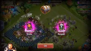 Rolling 50000 Gems For Medusa Lvl 5 Talent Chest Castle Clash