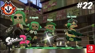 Splatoon 2 - Splat Zones, Solo Rank X, Gameplay #22