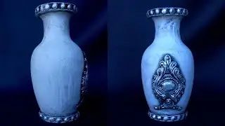RENUEVA un viejo FLORERO ⚱ pasado de moda 👍🏻