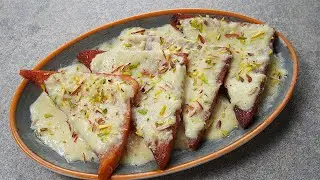 Shahi Tukda Recipe | Hyderabadi Shahi Tukra | Delicious Delight with Chef Ramsha