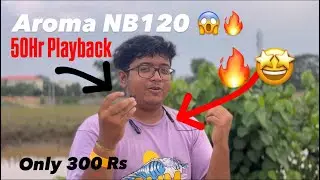Under 300 Best Neckband ( Wireless Aroma NB120 ) 🔥😱 | Under 300 Rs !?
