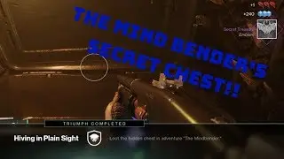 Destiny 2 Mind Bender Secret Treasure Emblem (Hiving in Plain Sight Triumph)