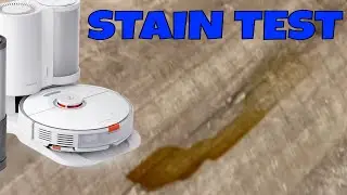 Roborock s7+ Robot Vacuum & Mop - MOPPING TEST - Can it get up any stains? Coffee Gatorade Syrup?