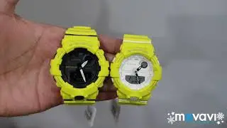 Perbezaan size jam g-shock model GBA-800-9A dengan GMA-B800-9A 😊