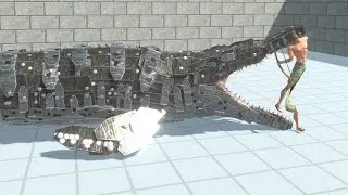 Kronosaurus vs ALL UNITS ARBS Animal Revolt Battle Simulator