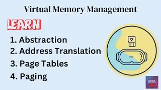 Virtual memory mangment,a complete explination | operating system tutorials 