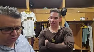 Padres catcher Freddy Fermin on adjusting to new team and what he wants fans to know about him. 
