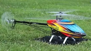 Align T-Rex 550E DFC - A Quick Look Under The Canopy