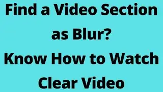 Blur Video on Hybris Tube?